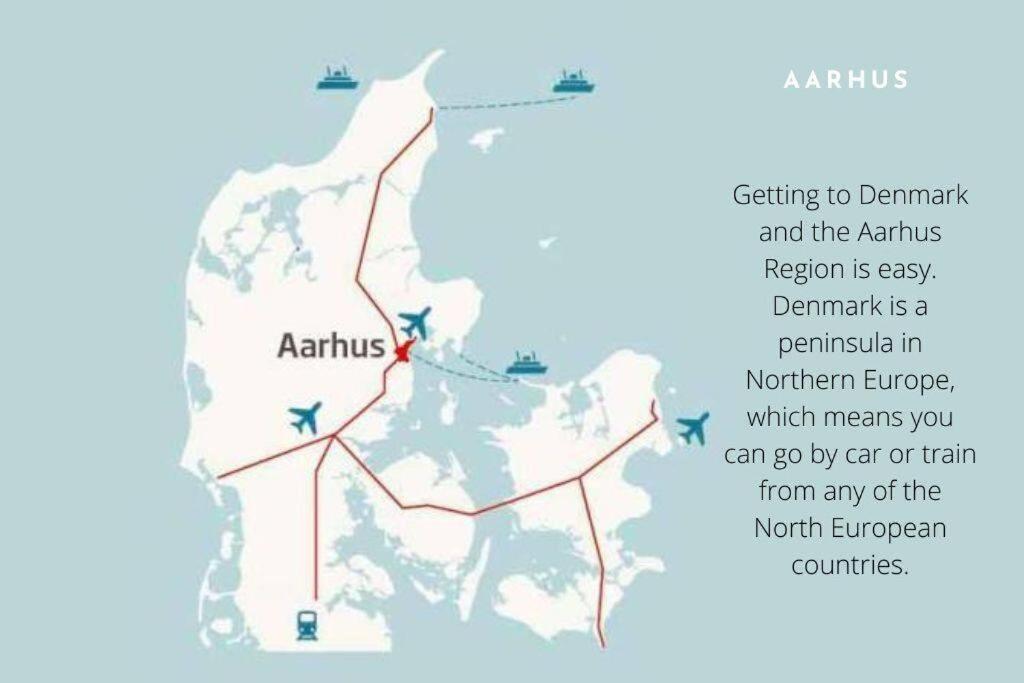 Bo Med Stil Og Udsigt Til Aarhus Lystbadehavn Exterior foto
