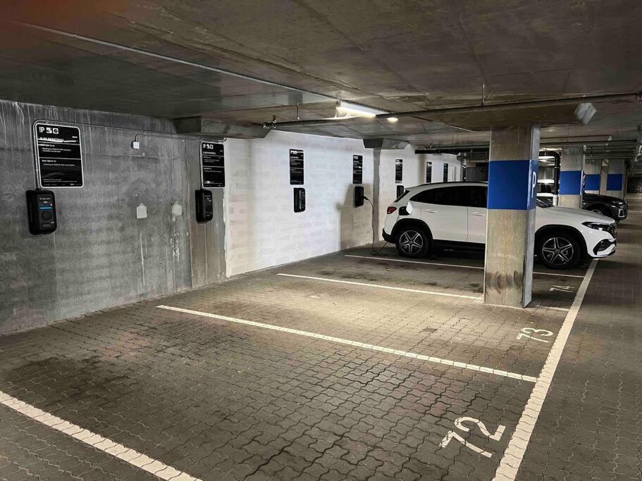 Bo Med Stil Og Udsigt Til Aarhus Lystbadehavn Exterior foto